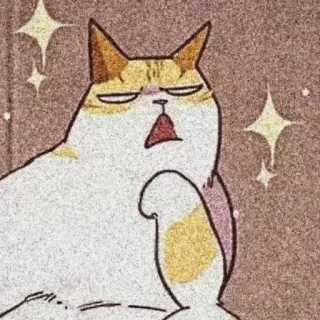 🤗 고양이, 동물, 귀여운, 스티커, 만화 telegram sticker
