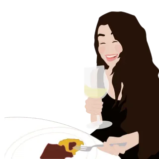 Rachel telegram stickers
