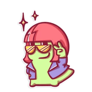 SnailManyo telegram stickers