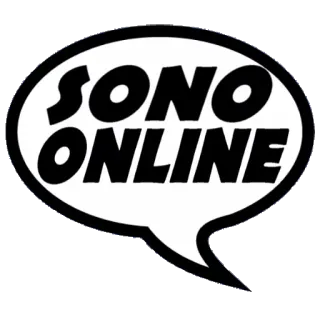 👾 SONO ONLINE online, italiano, fumetto, comunicazione, internet, connesso telegram sticker