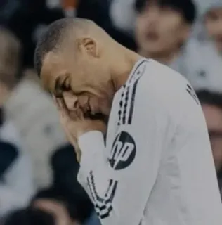💋 Kylian Mbappé Real Madrid telegram sticker