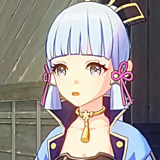 ❄️ Kamisato Ayaka Genshin Impact Anime, Video game, Genshin Impact, Kamisato Ayaka telegram sticker