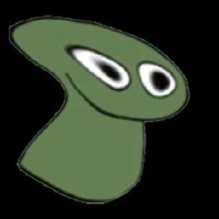 🍫 抽象, 外星人, 斑点, 卡通, 贴纸 telegram sticker