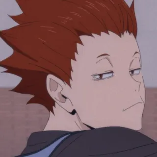 🍁 Tendō Satori Haikyuu!! อนิเมะ, มังงะ, ไฮคิว!!, เท็นโดซาโตริ, ซาโตริ เท็นโด, วอลเลย์บอล, การ์ตูน telegram sticker