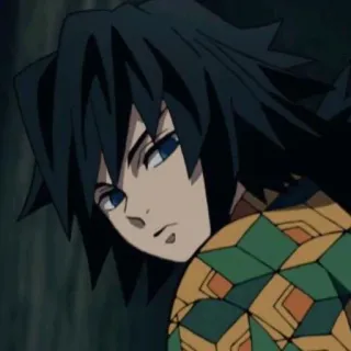 🌈 Giyu Tomioka Demon Slayer anime, demon slayer, giyu tomioka, manga, water hashira telegram sticker