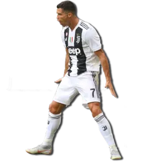 🔝 Cristiano Ronaldo voetbal, voetballer, atleet, speler, viering telegram sticker