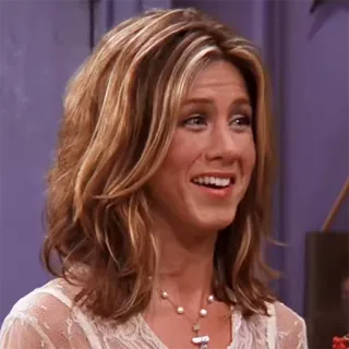 🤣 Rachel Green Friends Jennifer Aniston, Rachel Green, Friends, Sitcom années 90, Personnage, Télévision, Actrice telegram sticker