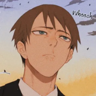 😐 whoosh Wind, Sound, Luft, Effekt, Bewegung, Cartoon telegram sticker