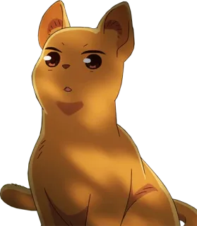😮 Kyo Sohma Fruits Basket Kyo Sohma, Fruits Basket, mèo, anime telegram sticker