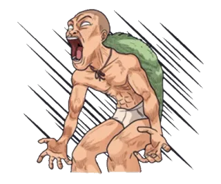 🙀 seram, monster, aneh, surealis, grotesk, kartun telegram sticker