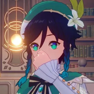 ✨ Venti Genshin Impact Venti, Genshin Impact, anime, permainan video, karakter, Archon, Anemo telegram sticker