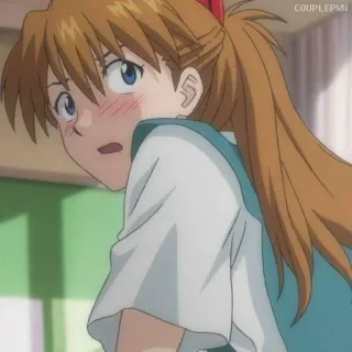 😳 Asuka Langley Soryu Neon Genesis Evangelion Anime, Personaje, Asuka, Evangelion telegram sticker