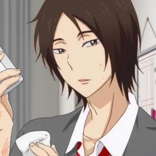 💫 Anime, Manga, Karakter, Pria, Ekspresi wajah telegram sticker