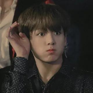 🐚 Jungkook K-pop, cantante, coreano, celebrità, BTS telegram sticker