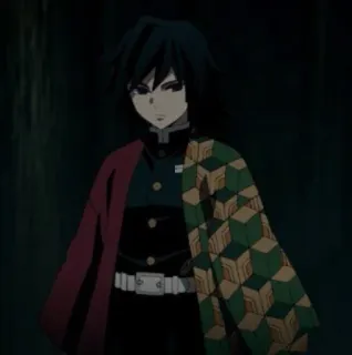 🎏 Giyu Tomioka Demon Slayer anime, demon slayer, giyu tomioka, manga, character, japanese animation, kimono telegram sticker