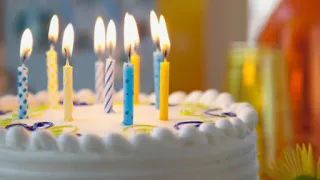 🍰 birthday, cake, candles, celebration, party telegram sticker