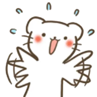 😎 猫, 卡哇伊, 可爱, 动物, 贴纸, 快乐 telegram sticker
