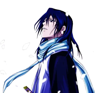 🙂 Anime, Mangá, Espada, Personagem, Homem, Ilustração whatsapp sticker
