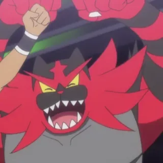 😆 Incineroar Pokemon pokemon, incineroar, fire type, anime telegram sticker