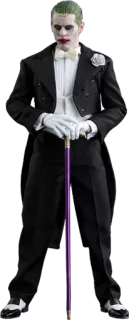 😐 The Joker Batman, villain, DC Comics, clown telegram sticker