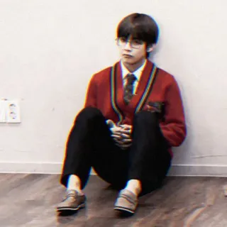 🖇️ V V, BTS, 金泰亨, K-pop, 歌手, 偶像 telegram sticker