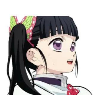😳 Kanao Tsuyuri Demon Slayer Anime, Demon Slayer, Kanao Tsuyuri, Manga whatsapp sticker