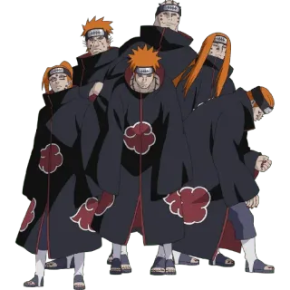 🥵 Pain Naruto อนิเมะ, นินจา, แสงอุษา, เพน, นารูโตะ Shippuden, ตัวร้าย whatsapp sticker