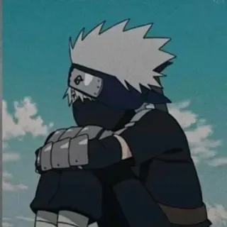 🥷 Kakashi Hatake Naruto kakashi, naruto, anime, ninja, manga, kakashi hatake telegram sticker