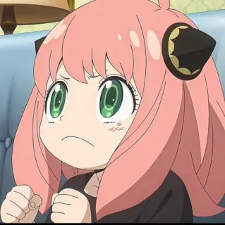 🌸 Anya Forger Spy × Family Anime, Personnage, Spy X Family, Manga, Anya Forger telegram sticker
