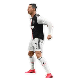 😮 Cristiano Ronaldo football, athlète, football, sport, Cristiano Ronaldo whatsapp sticker