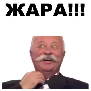 👆 ЖАРА!!! telegram sticker