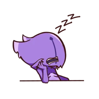 😴 telegram sticker