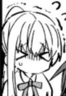 😣 Anime, Manga, Karakter, Pertanyaan, Bingung, Ekspresi telegram sticker