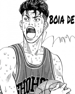 😮 BOIA DE basketball, sweat, anime, manga telegram sticker