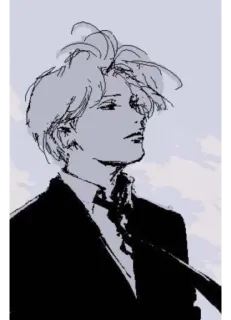 👽 Johan Liebert Monster Anime, Manga, Monstre, Johan Liebert, Méchant, Costume telegram sticker