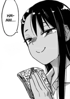 🖤 HM-MM... HEY, WE'RE GOING HOME... anime, manga, cartoon telegram sticker