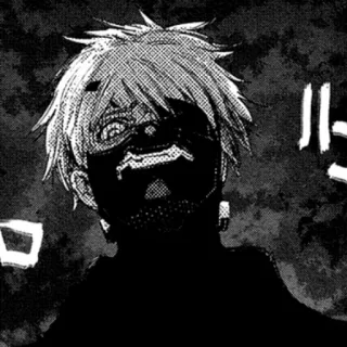 🖤 Ken Kaneki Tokyo Ghoul Anime, Manga, Tokyo Ghoul, Ken Kaneki, Ghoul, Masque telegram sticker