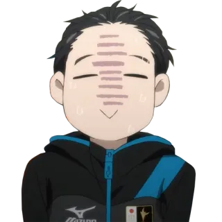 😓 Аниме, Пот, Уставший, Раздраженный, Мультфильм whatsapp sticker