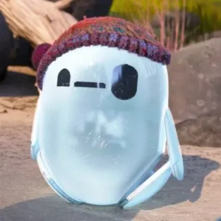 🩲 Ron Ron's Gone Wrong robot, animasi, ramah, imut, film, karakter telegram sticker