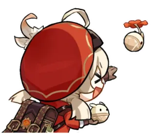 🌹 Klee Genshin Impact Anime, Spel, Genshin Impact, Klee, Sticker telegram sticker