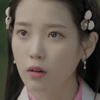🤔 koreanische Frau, Gesicht, Nahaufnahme, Porträt telegram sticker
