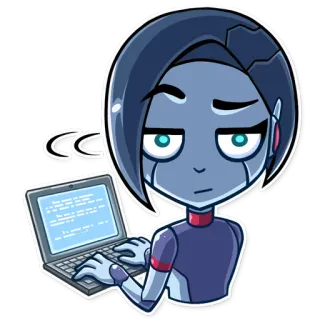 Go Robot telegram stickers