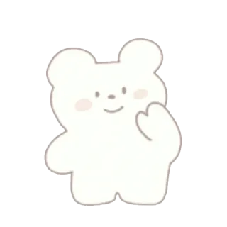 🍦 urso, fofo, desenho animado, animal telegram sticker