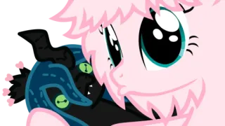 🥺 My Little Pony kreskówka, przyjaźń, magia, kucyk, Pinkie Pie, Queen Chrysalis telegram sticker