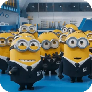 ๐
Minions Despicable Me minions, despicable me, crowd, group, yellow, funny, animation, suits telegram sticker