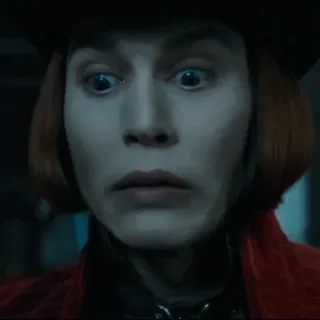 🎩 Willy Wonka Charlie and the Chocolate Factory willy wonka, johnny depp, schokolade, süßigkeiten, film, charakter telegram sticker