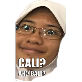😐 CALI?
AH? CALI? 表情包, 搞笑, 人, 眼镜, 加州 telegram sticker
