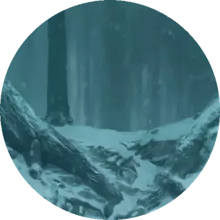 Зима Хогвартс @stickers_HarryPotter telegram stickers