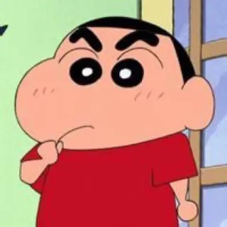 😖 Shin-chan Crayon Shin-chan Anime, Dessin animé, Shin-Chan, Crayon Shin-Chan, Personnage whatsapp sticker