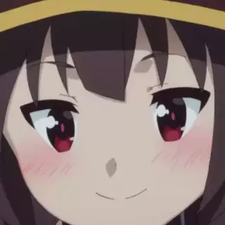 😏 Megumin Konosuba Anime, Megumin, Konosuba, Lindo, Chibi, Fanart telegram sticker